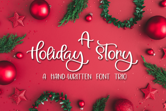 A Holiday Story: A Quirky Script Amp for Festive Branding