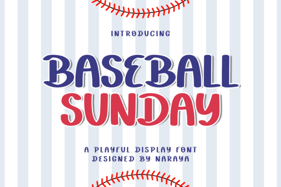 Baseball Sunday Fonts: A Display Review for Local Brands