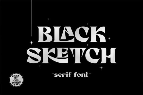 Black Sketch: A Retro Serif Review for Real Embroidery Projects