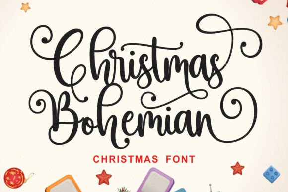 Christmas Bohemian Fonts: A Script Amp Review for Holiday Branding
