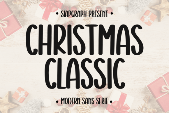 Christmas Classic Fonts: A Bold Sans Serif Review for Crafters