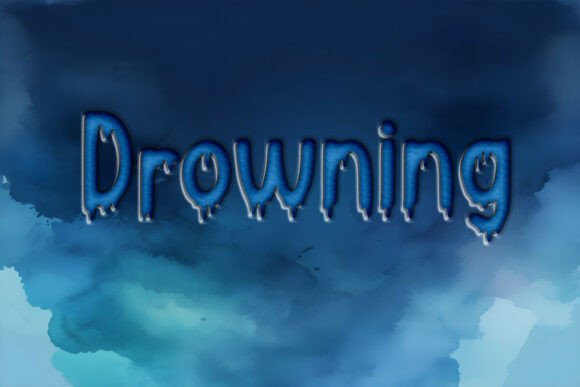 Drowning Font Review for Embroidery Projects