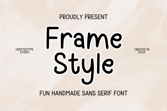 Frame Style: A Fun Christmas Sans Serif for Local Brands