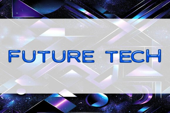 Future Tech Font for Modern Branding and Packaging