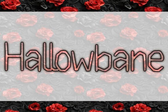 Hallowbane Display Fonts for Handmade Creators