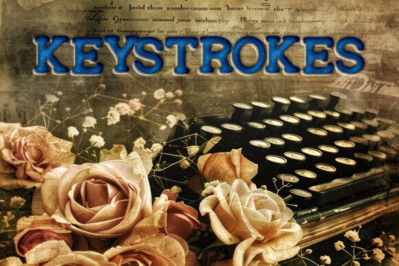 Keystrokes Font for Display and Creative Projects