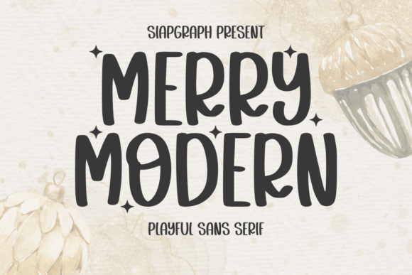 Merry Modern Fonts: A Bold Sans Serif Review for Crafters