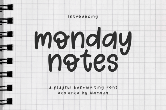 Monday Notes: A Playful Display Font for Local Branding