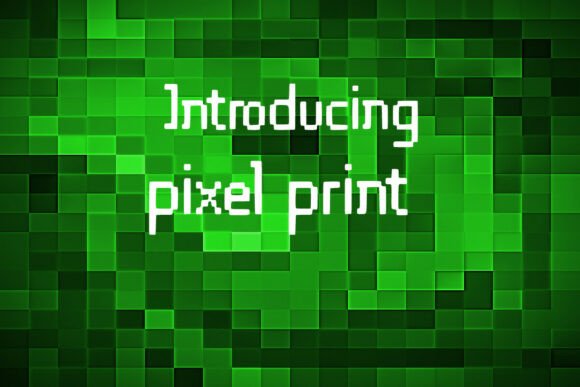 Pixel Print: A Designer's Take on Real Embroidery Results