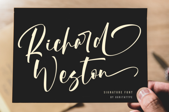Richard Weston Fonts: A Script Amp Review for Crafters