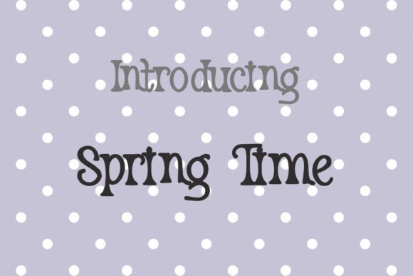 Spring Time Fonts: A Display Review for Local Brands
