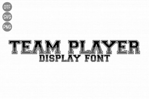 Team Player Font Review for Embroidery Projects