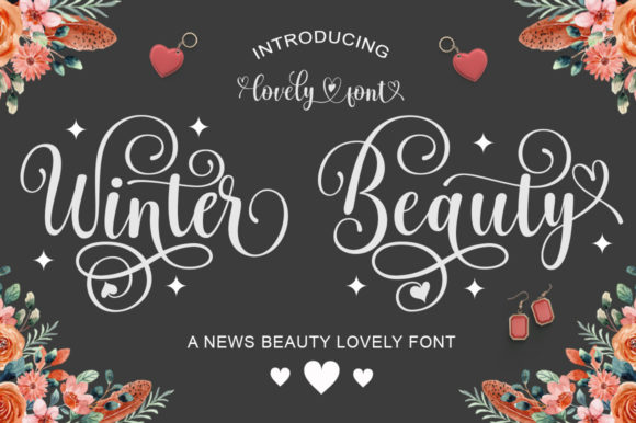 Winter Beauty Fonts: A Script Amp Review for Local Brands