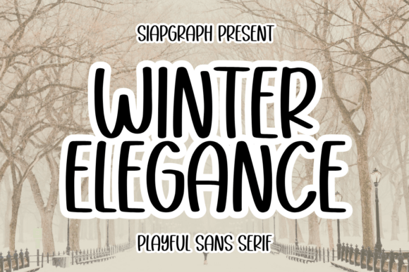 Winter Elegance Fonts: A Sans Serif Review for Local Brands